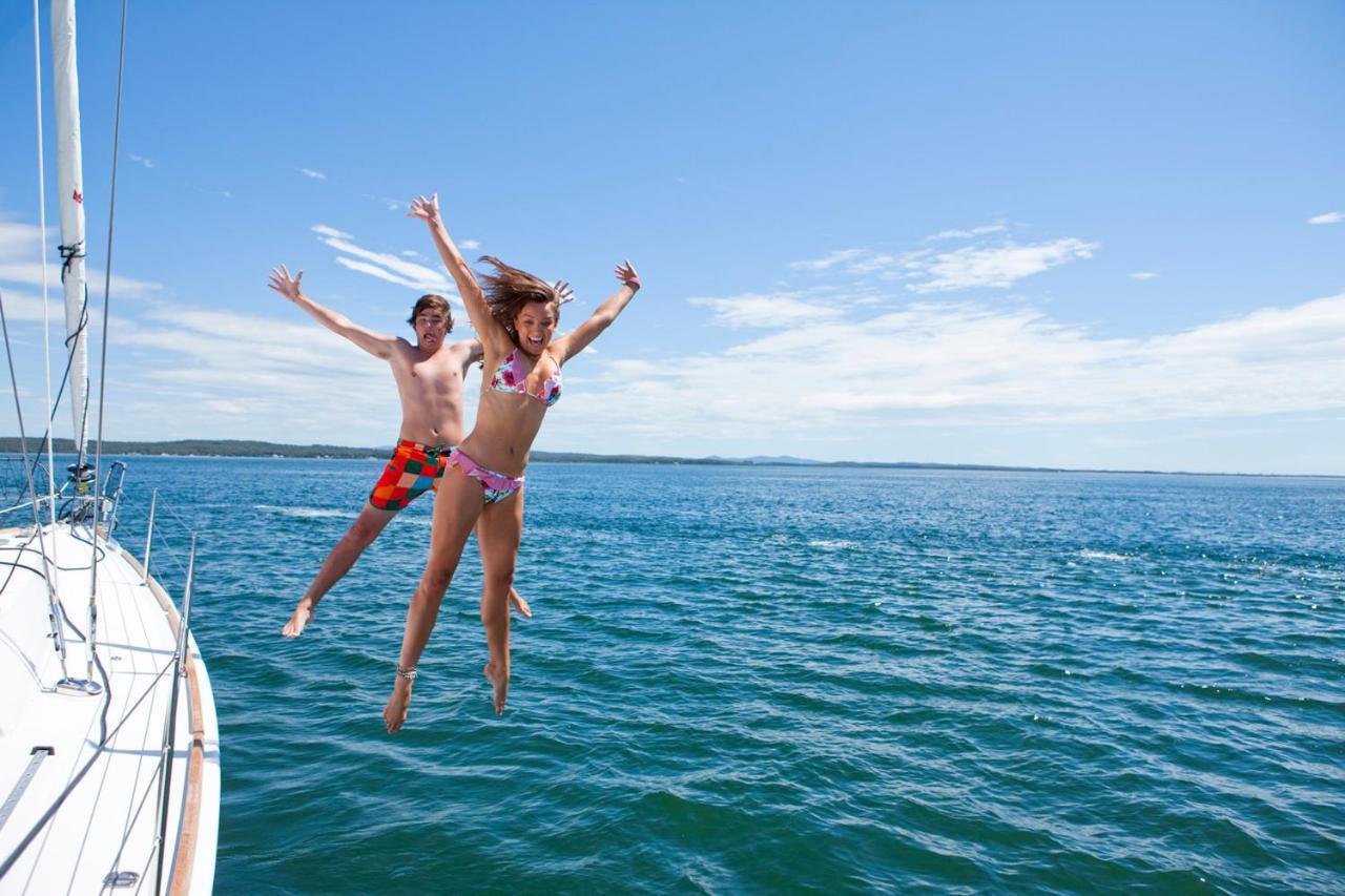 Samurai Beach Bungalows - Port Stephens YHA Anna Bay Exterior foto