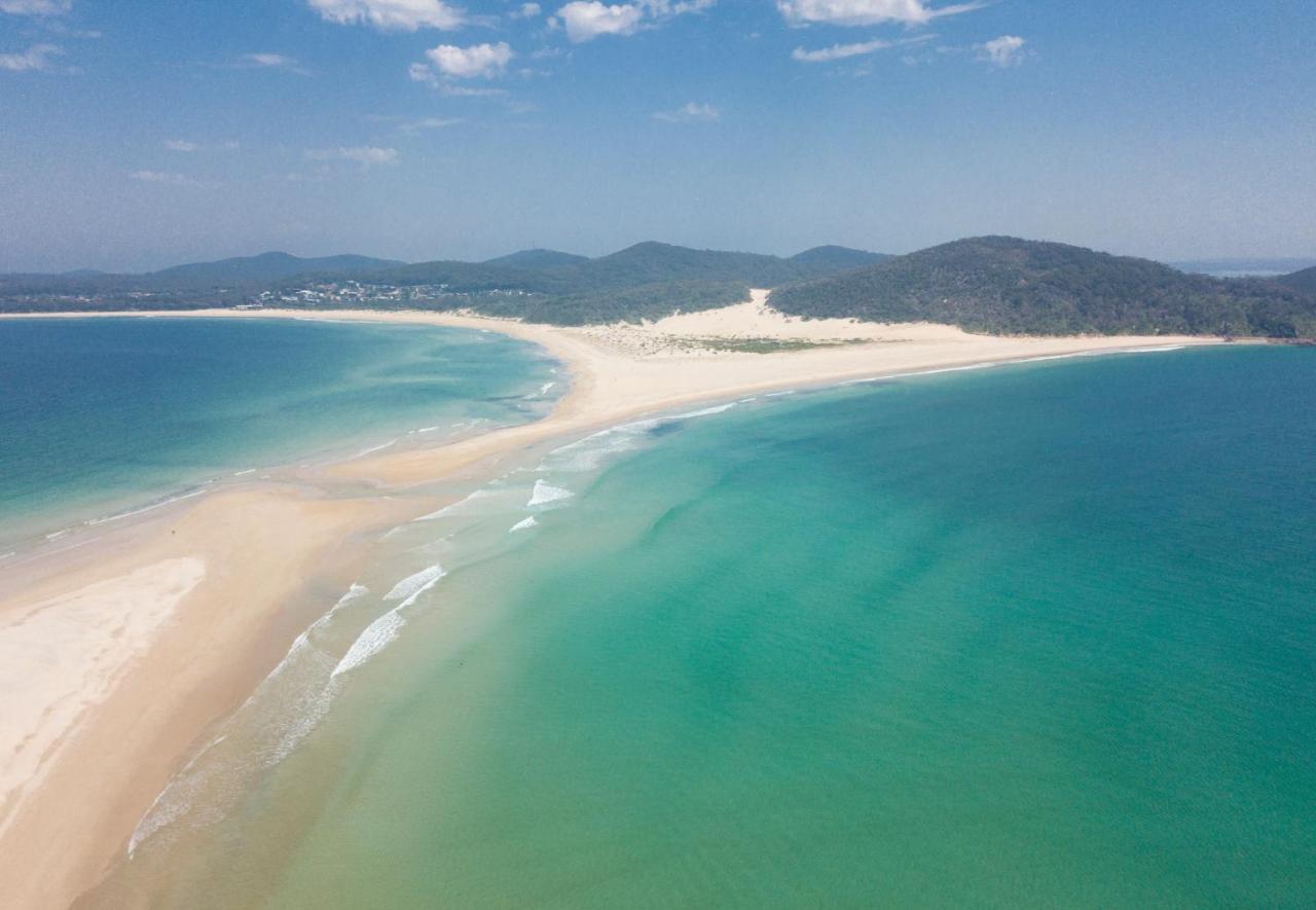 Samurai Beach Bungalows - Port Stephens YHA One Mile Exterior foto